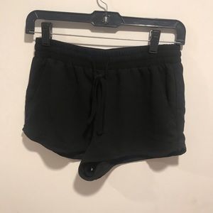 Plain Black Shorts